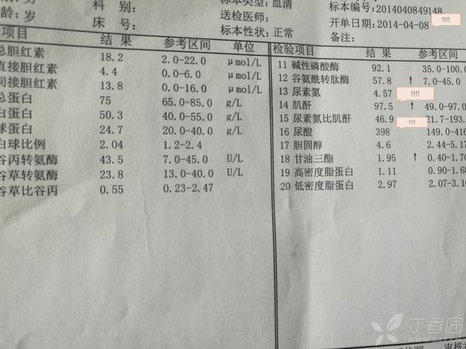 常年肌酐尿酸偏高