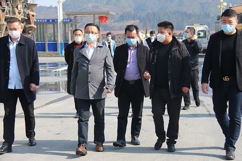 在毕节远大集团指导复工复产工作