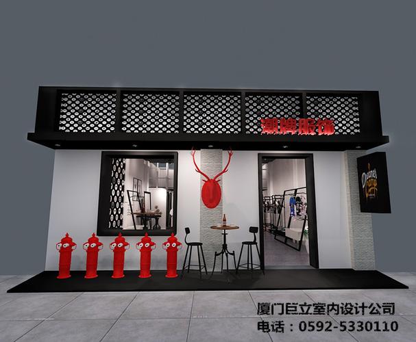 厦门潮牌服装店装修设计厦门-巨立装饰