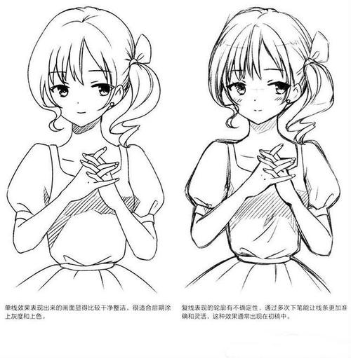 漫绘画教程i零基础学画画,动漫线条练习