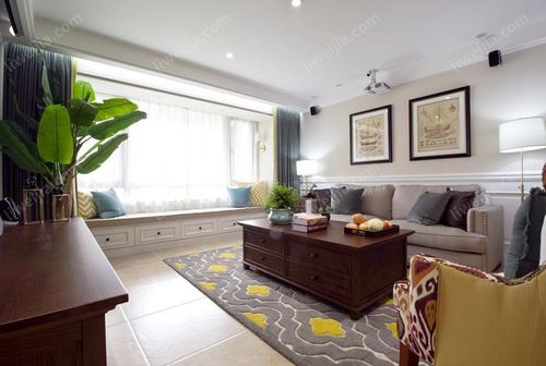 客厅阳台飘窗装修效果图