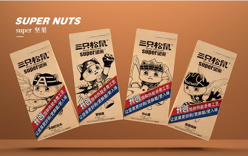 三只松鼠-2020年super坚果系列设计|平面|包装|松鼠创意设计院 - 原创
