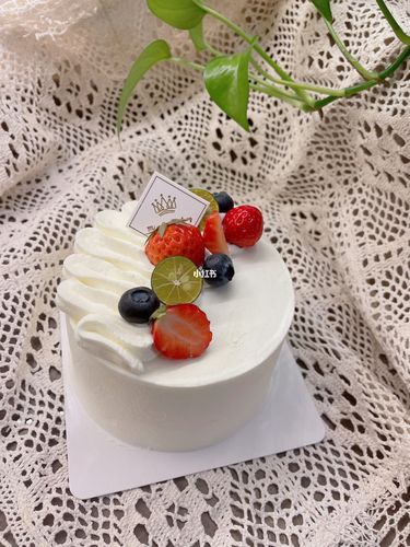 杭州生日蛋糕|简约4寸水果蛋糕_简约风_水果蛋糕_生日