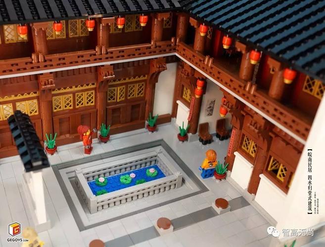 中国风 | 皖南民居 四水归堂式建筑