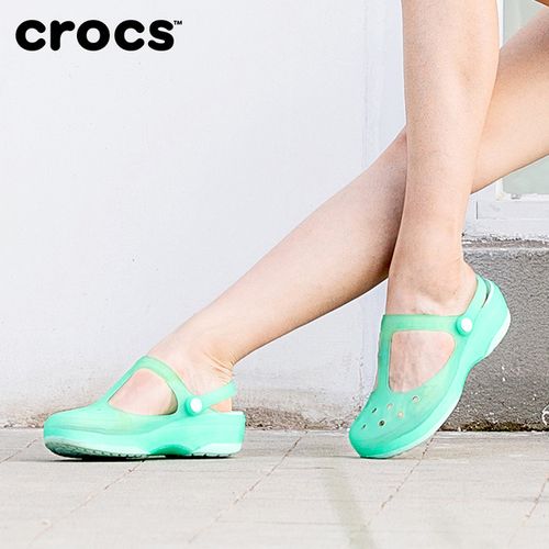 11209 拖鞋女夏外穿 平底沙滩鞋 卡骆驰女鞋洞洞鞋 女 凉鞋 crocs