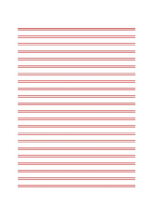 双线格稿纸红色格子.docx 1页