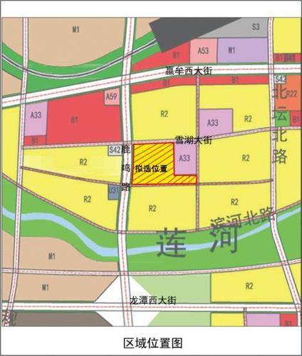 莱芜区一城中村改造(安置区)项目选址确定,位于莲河附近