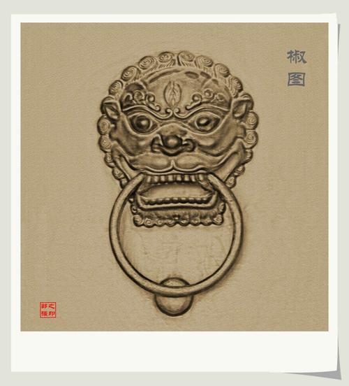 民俗摄影专辑:门环铺首——椒图