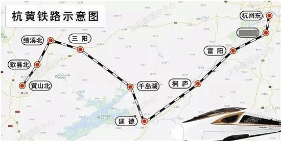 近日,中国铁路总公司发布消息称,2018年底包括杭昌高铁杭州至黄山段
