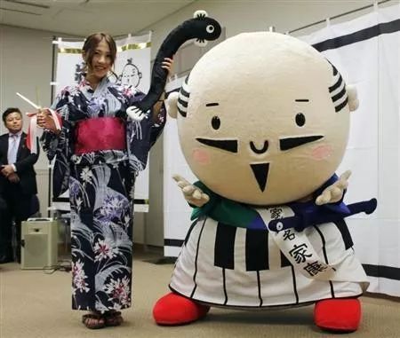 熊本熊,疯梨……日本各地的吉祥物的画风是这样的