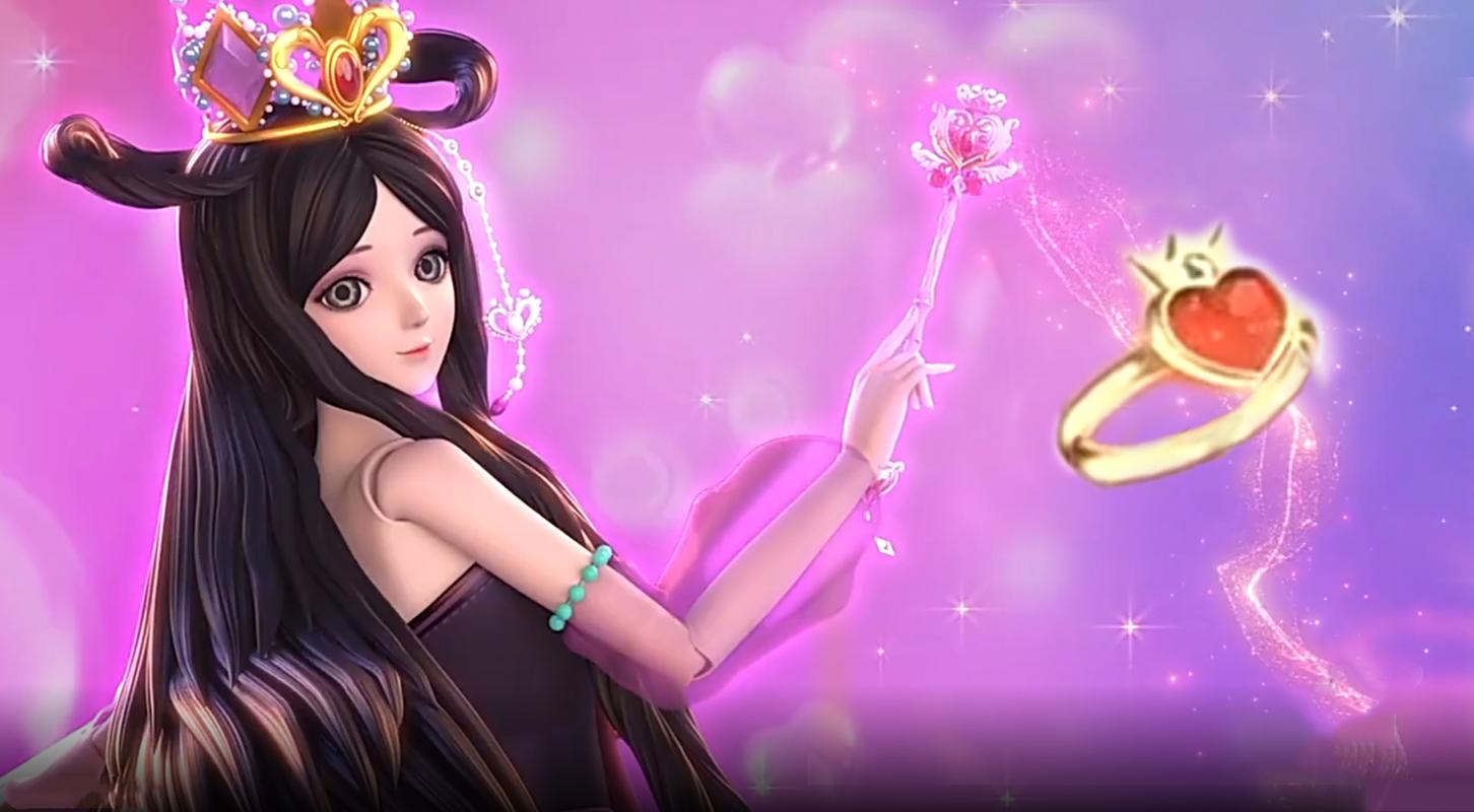 叶罗丽罗丽公主首次戴上皇室戒指晶莹闪亮渴望步入婚姻殿堂