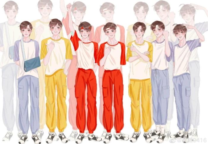 tnt时代少年团卡通动漫