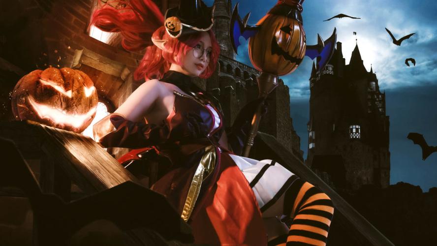英雄联盟魅惑女巫迦娜cosplay