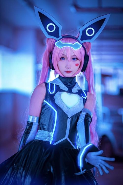 王者荣耀cos:安琪拉心灵骇客,真正的世界,应当有色彩