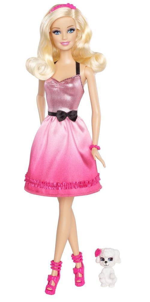 barbie doll and pet giftset