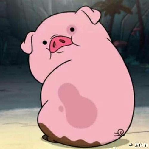生气猪动漫头像_头像图片_扣扣乐园