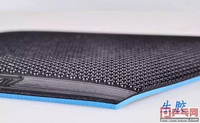 正胶反胶生胶长胶图片:【器材】正胶,生胶,长胶,反胶及防弧胶各自是