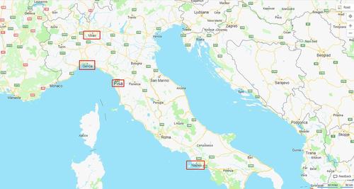 1 - 大城市总览先复习下初中地理,意大利是支靴子,那不勒斯就在靴子