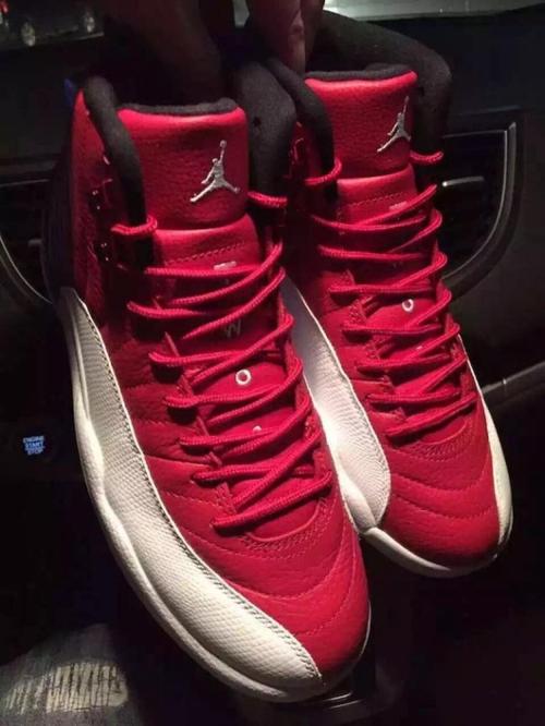红白新色 air jordan 12 "gym red" 全新实物图赏