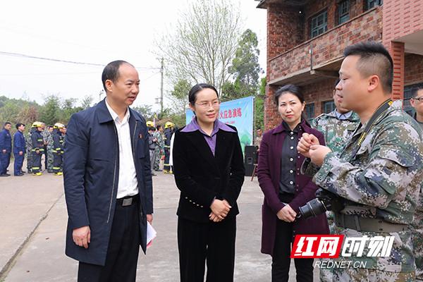 雁峰区举行森林防火应急演练确保人民群众生命财产安全