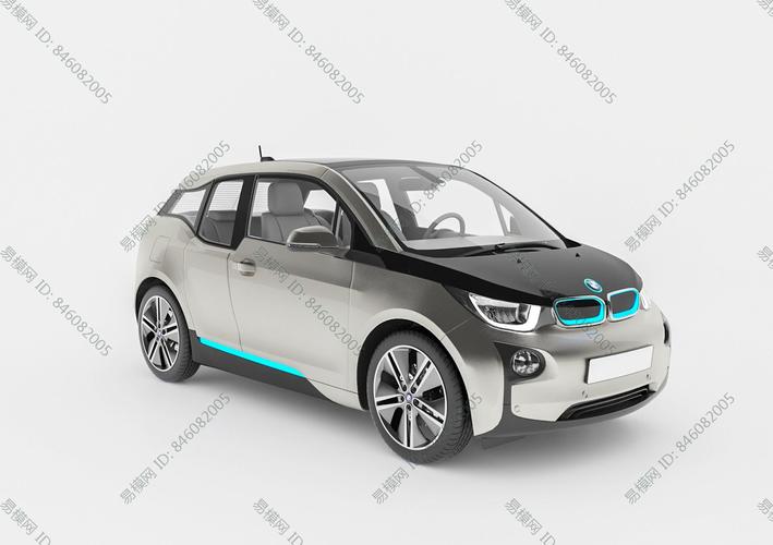 bmw i3宝马新能源纯电动汽车3d模型