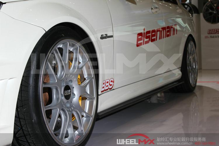 奔驰c63 amg与bbs ch-r搭配显运动激情