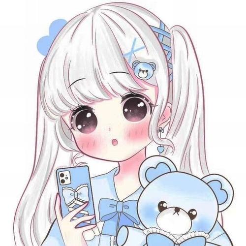 可爱小女孩卡通动漫头像 仙气十足的小baby