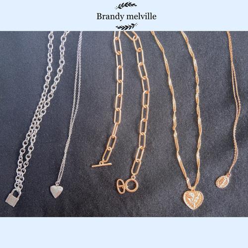 brandy必入项链合集_项链_搭配_天鹅颈_百搭_复古_休闲款_choker_卫衣