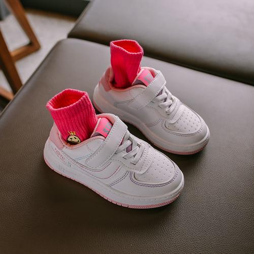 suntek儿童运动鞋男童鞋子潮鞋男孩女童2021爆款白色新款中大童休闲