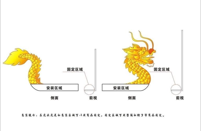 端午节龙头和龙尾图片
