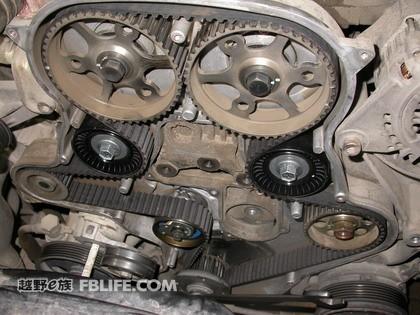 最后搞定正时皮带更换