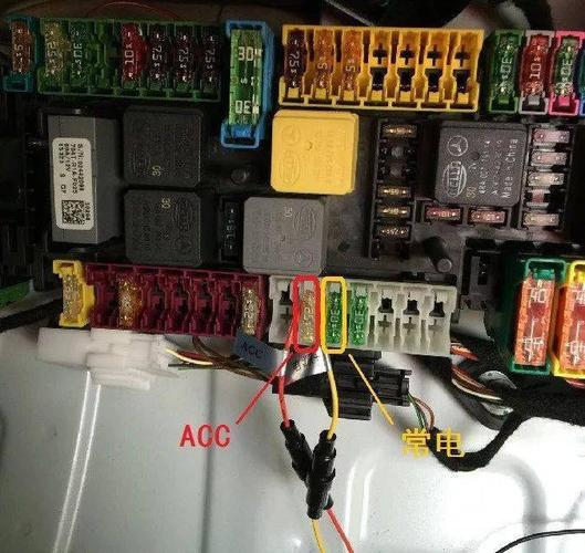 保险盒奔驰abcesml级新增smart车型取电示意
