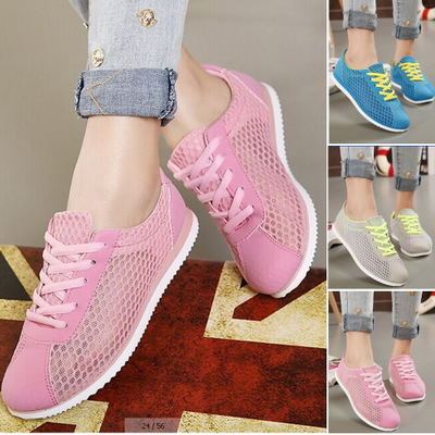 夏季透气运动鞋女