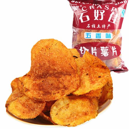 石脆佳(crush) 重庆石柱特产 石好佳薯片 麻辣洋芋片土豆片果果膨化