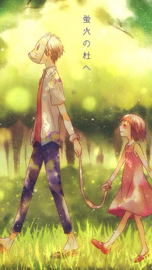 萤火之森 动漫 壁纸 二次元 萌 美型 治愈 ^o