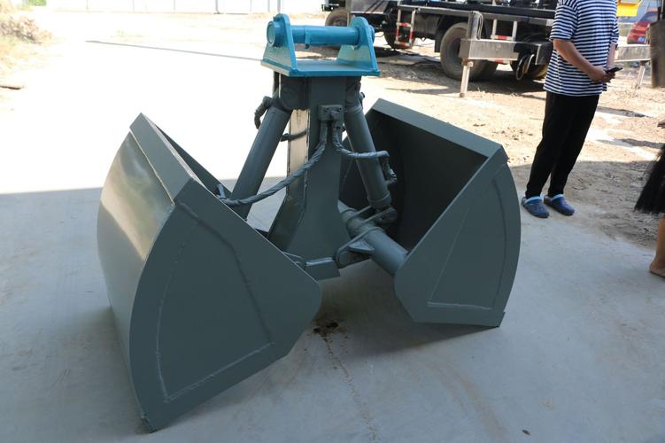 蚌式抓斗码头矿用蚌式抓斗抓斗贝壳斗抓料斗蛤式斗抓煤斗0.6立方