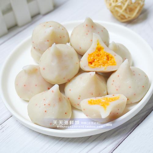 丸蟹安井蟹味宝仿蟹籽粉包火锅关东煮豆汤面鱼丸