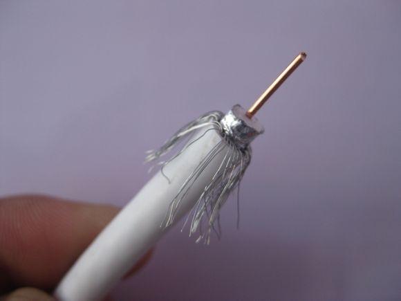 有线电视同轴电缆接头制作