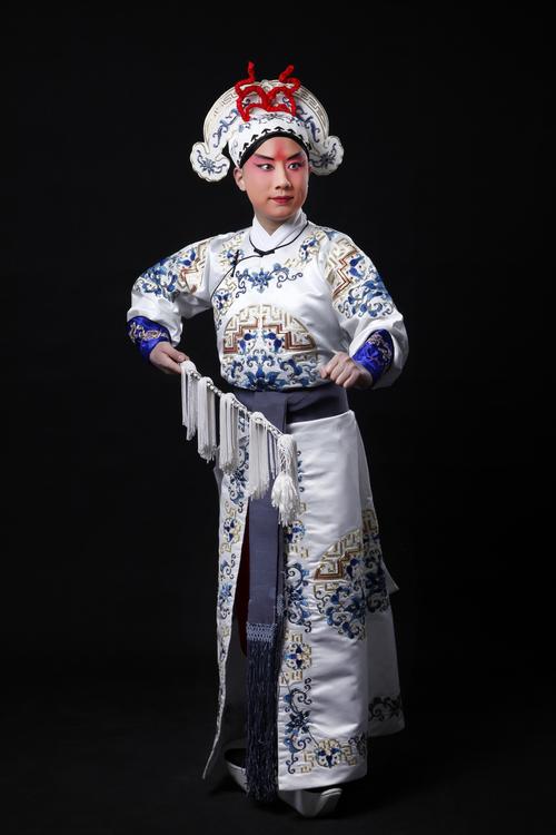单人男生京剧摄影造型