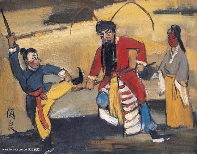 hwg191的相册 - 第一代油画家:关良作西画品欣赏
