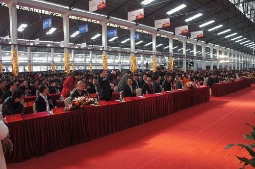 中国建筑卫生陶瓷协会秘书长宫卫,广东清远农商行董事长刘辛元先生
