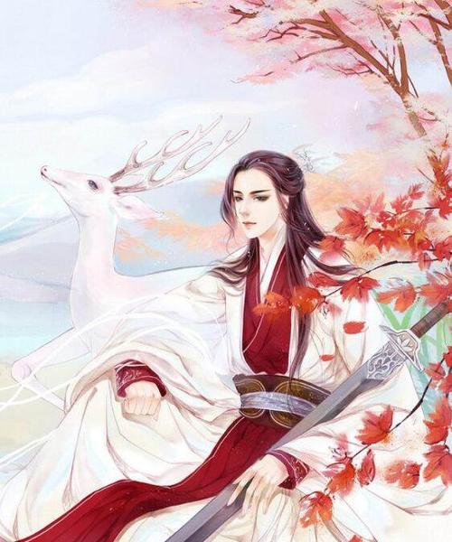 十二星座专属古风男子插画白羊座目光如炬双鱼座比女人还美