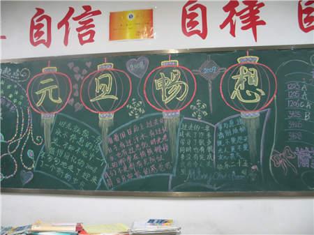 元旦的黑板报文字素材