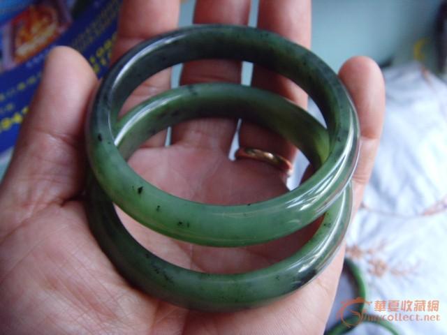 和田碧玉同料手镯-和田碧玉同料手镯价格-和田碧玉同
