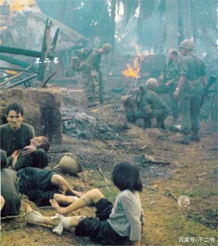 彩色老照片:美越战争越南遭到了多大创伤?入目之下皆