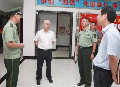 袁光平走访中国海警局直属第四局舰艇二大队和儋州海警局