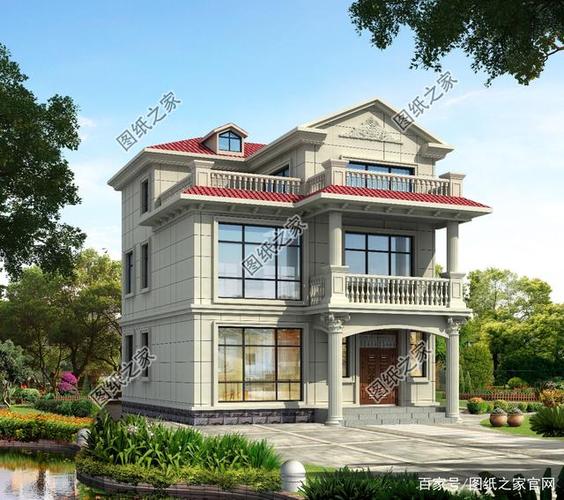 漂亮的农村自建房,经济又划算,含效果图和户型图