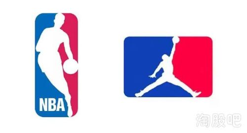 但是如果把乔丹标志的背景颜色换成nba的,就容易让人产生联想,就容易