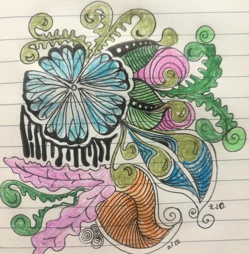 涂鸦禅绕画(83)