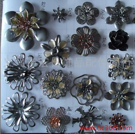 【图】供应onccer铁花金属花,铁花朵,金属花瓣,饰品